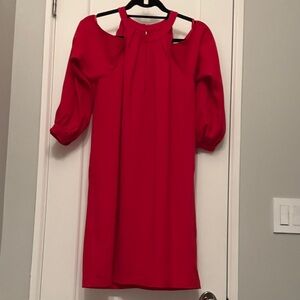 BCBGMaxAzria Vibrant Red Josephine Dress